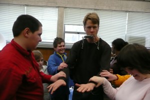 Music residency at the Ohio State School for the Blind